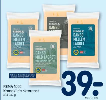 REMA 1000 Kronekilde skæreost