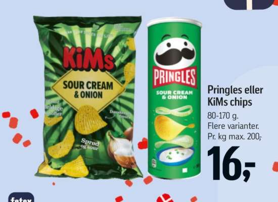 Pringles eller KiMs chips