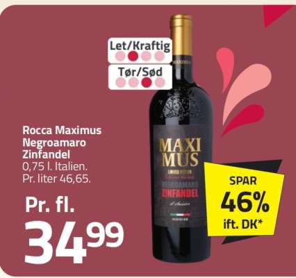 Rocca Maximus Negroamaro Zinfandel