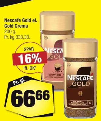 Nescafé Gold el. Gold Crema