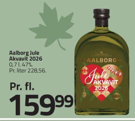 Aalborg Jule Akvavit 2026