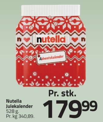 Nutella Julekalender