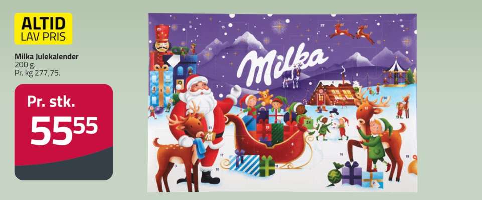 Milka Julekalender