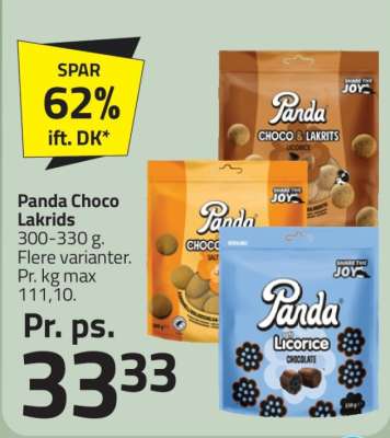 Panda Choco Lakrids
