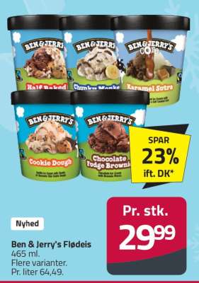 Ben & Jerry’s flødeis