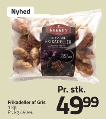 Frikadeller af Gris