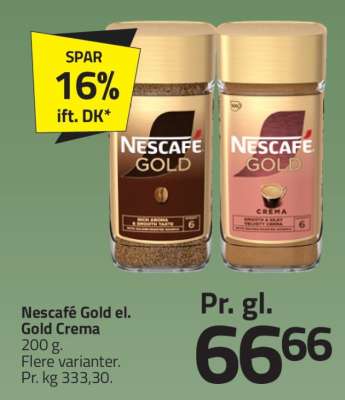 Nescafé Gold el. Gold Crema