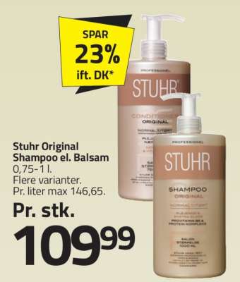 Stuhr Original Shampoo el. Balsam