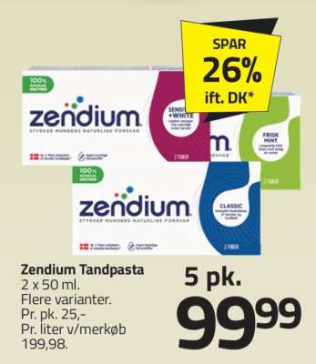 Zendium Tandpasta
