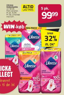 Libresse Dobbeltpakke