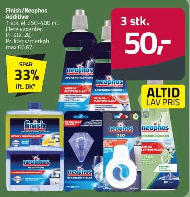 Finish/Neophos Additiver