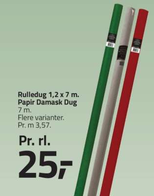 Rulldug 1,2 x 7 m