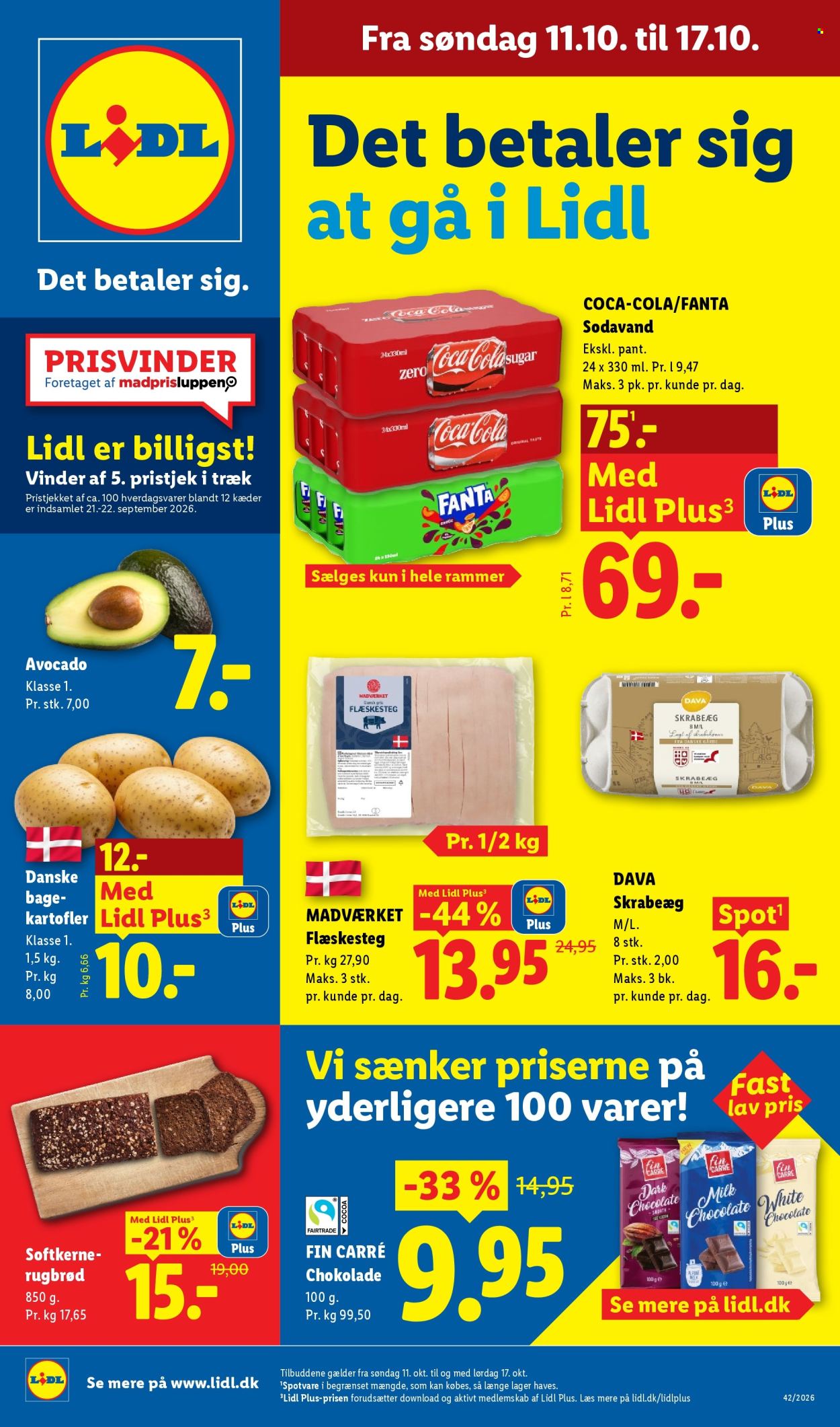 Lidl tilbud - 11.10.2026 - 17.10.2026. Side 1