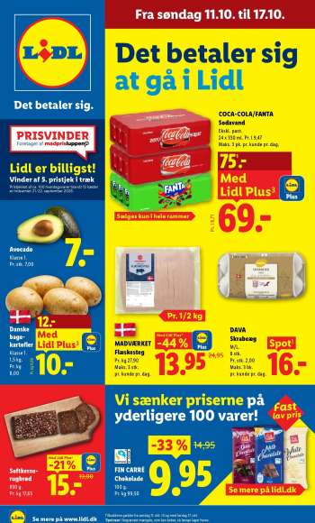Lidl tilbudsavis  - 11.10.2026 - 17.10.2026.
