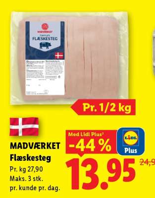 MADVÆRKET Flæskesteg