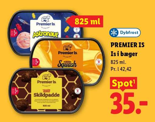 PREMIER IS Is i bæger