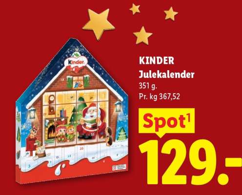 Kinder julekalender