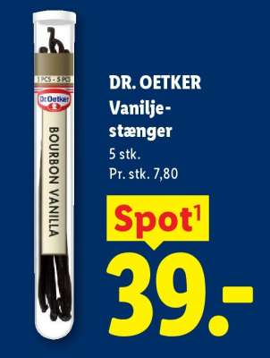 DR. OETKER Vanilje-stænger