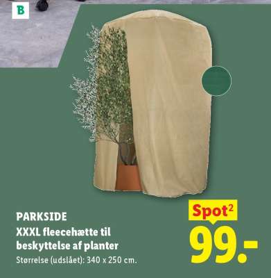 PARKSIDE XXXL fleecehætte