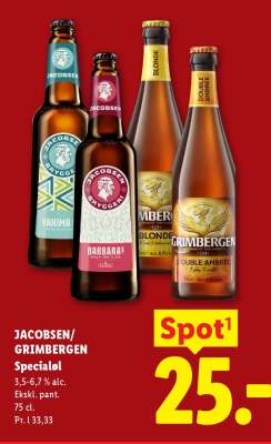 JACOBSEN/GRIMBERGEN Specialøl