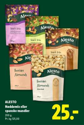 ALESTO Nøddemix eller spanske mandler