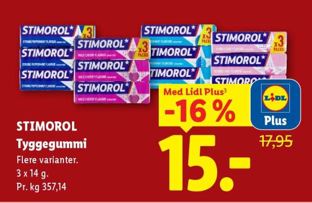 STIMOROL Tyggegummi