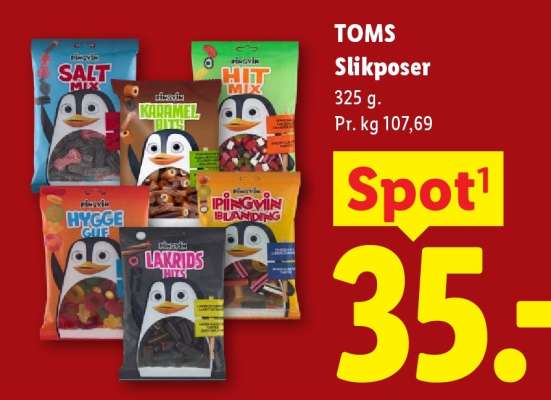 TOMS Slikposer