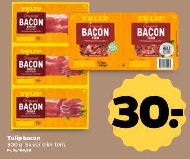 Tulip bacon