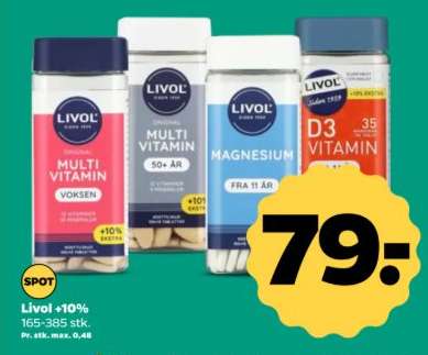 Livol +10%