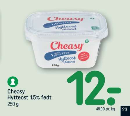 Cheasy Hytteost 1.5% fedt