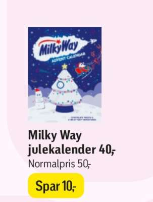 Milky Way julekalender