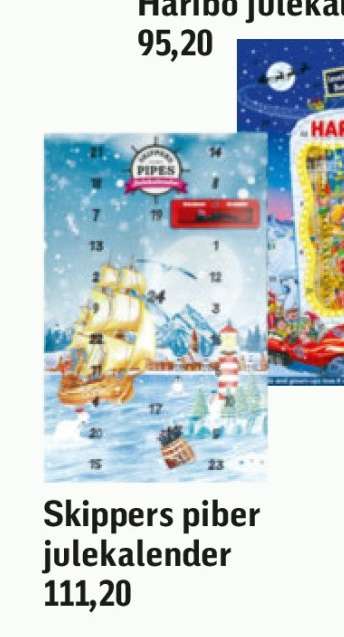 Skippers piber julekalender