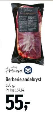 Berberie andebryst