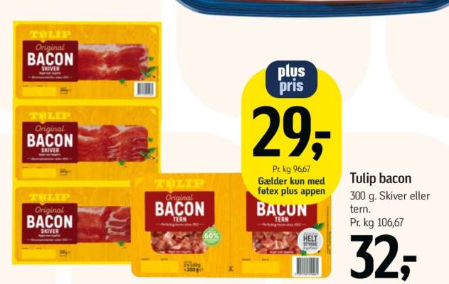 Tulip bacon
