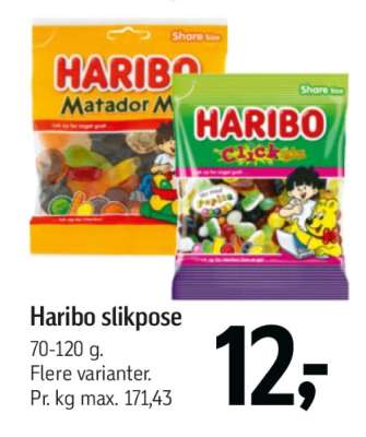 Haribo slikpose