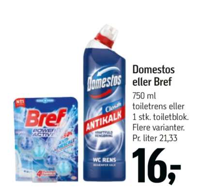 Domestos eller Bref
