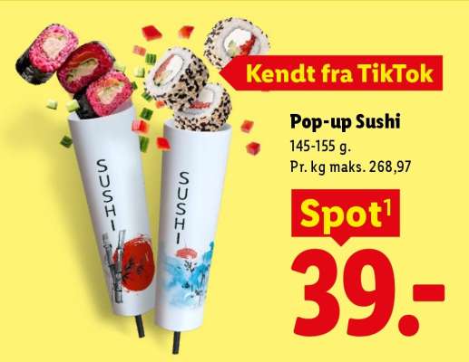 Pop-up Sushi