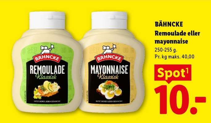 BÄHNCKE Remoulade eller mayonnaise