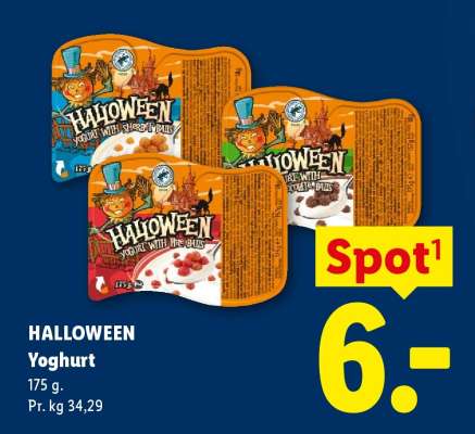 HALLOWEEN Yoghurt