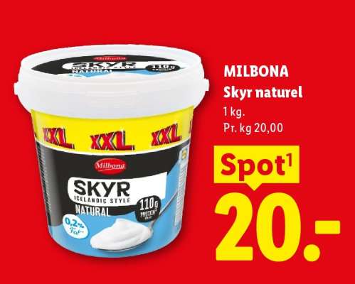 MILBONA Skyr naturel