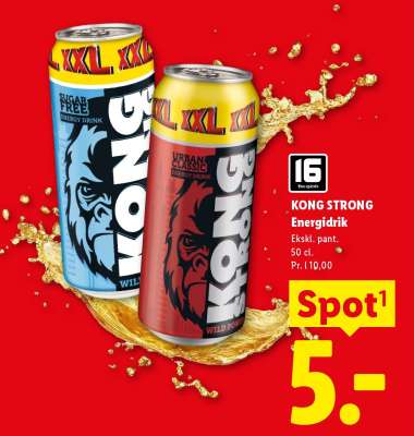 KONG STRONG Energidrik