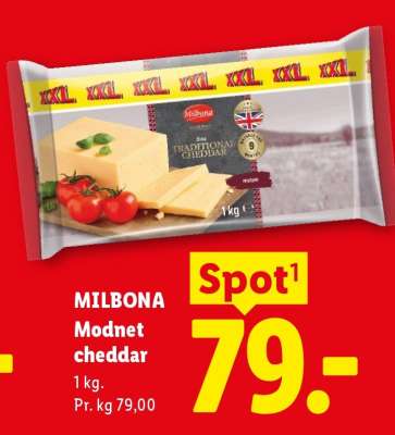 MILBONA Modnet cheddar