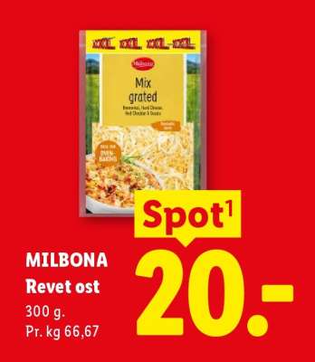 MILBONA Revet ost