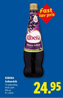RIBENA Solbærdrik