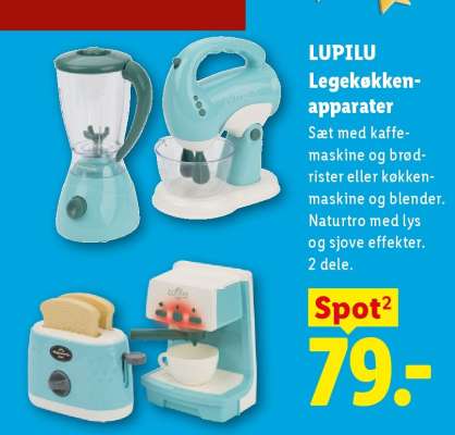 LUPILU Legekøkkenapparater