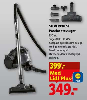 SILVERCREST Poseløs støvsuger