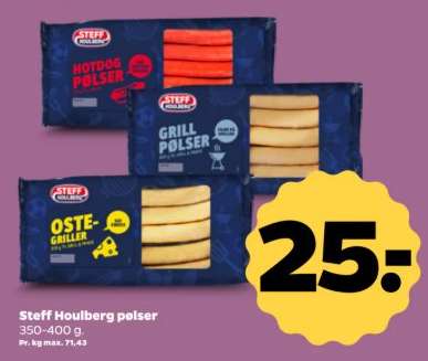 Steff Houlberg pølser
