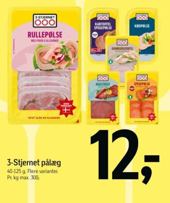 3-Stjernet pålæg