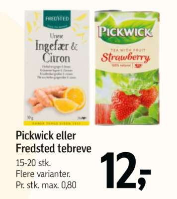 Pickwick eller Fredsted tebreve