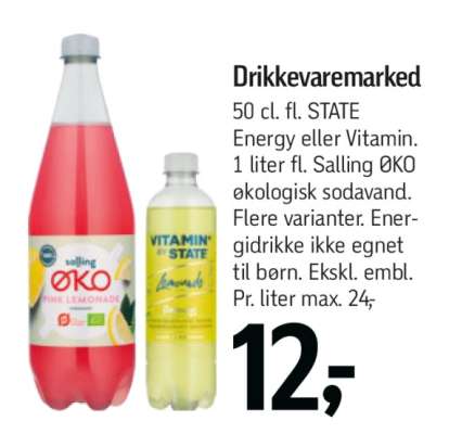 Salling ØKO økologisk sodavand